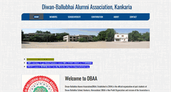 Desktop Screenshot of diwanballubhai.org